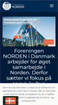 Mobile Screenshot of foreningen-norden.dk
